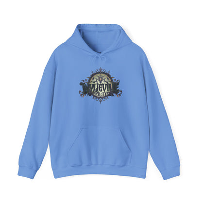 Wylieville After Dark: Unisex Heavy Hooded Sweatshirt