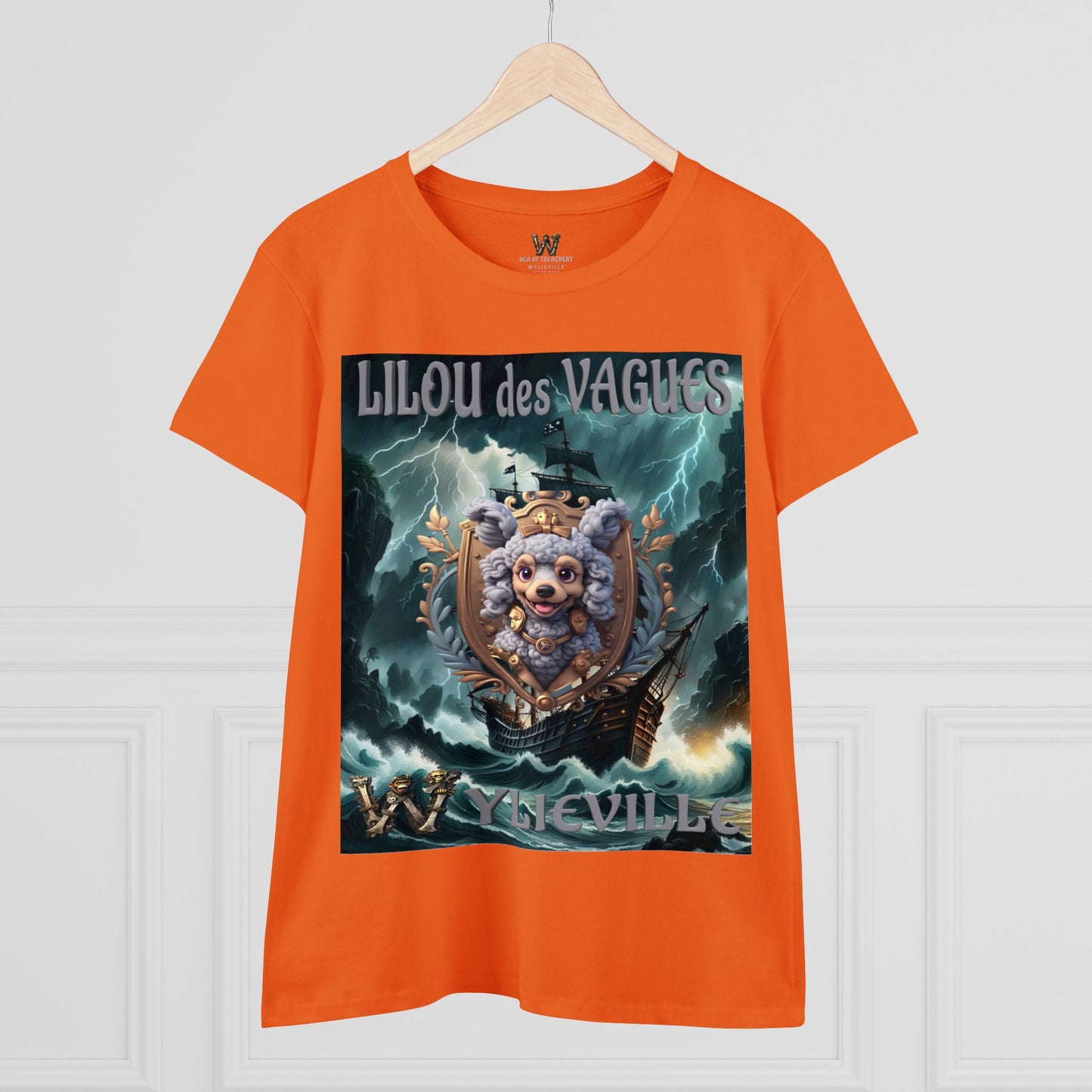 Wylieville After Dark: Lilou des Vagues Cove Midweight Cotton Tee