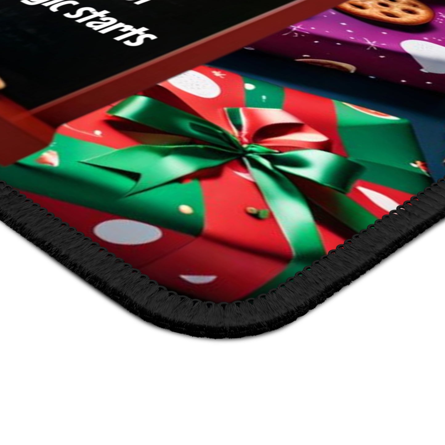 Wylieville: Momma Cannoli's Pinch of Christmas Gaming Mouse Pad