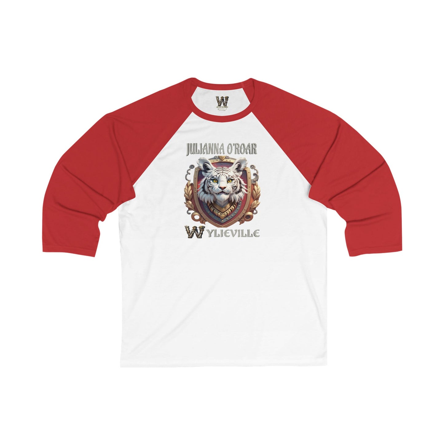 Wylieville After Dark: Julianna O’Roar Unisex 3\4 Sleeve Baseball Tee