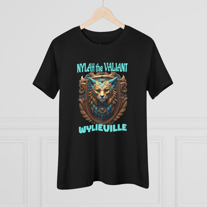 Wylieville After Dark: Nylah Women's Cotton Tee