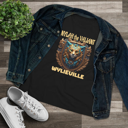 Wylieville After Dark: Nylah Women's Cotton Tee