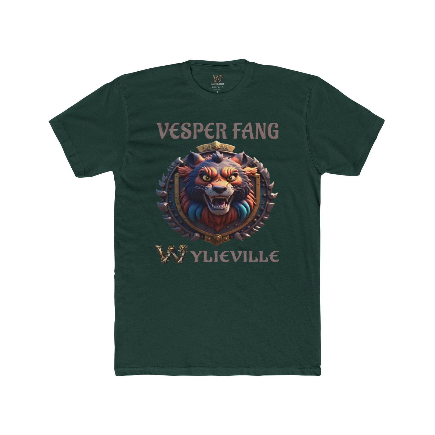 Wylieville After Dark: Vesper Fang Unisex Cotton Crew Tee