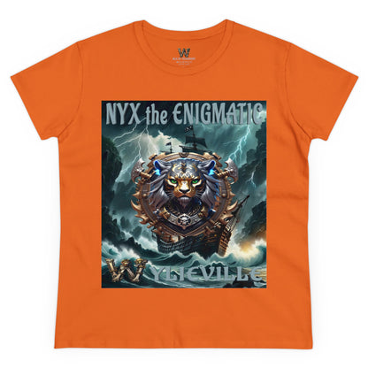 Wylieville After Dark: Nyx the Enigmatic Cove Midweight Cotton Tee