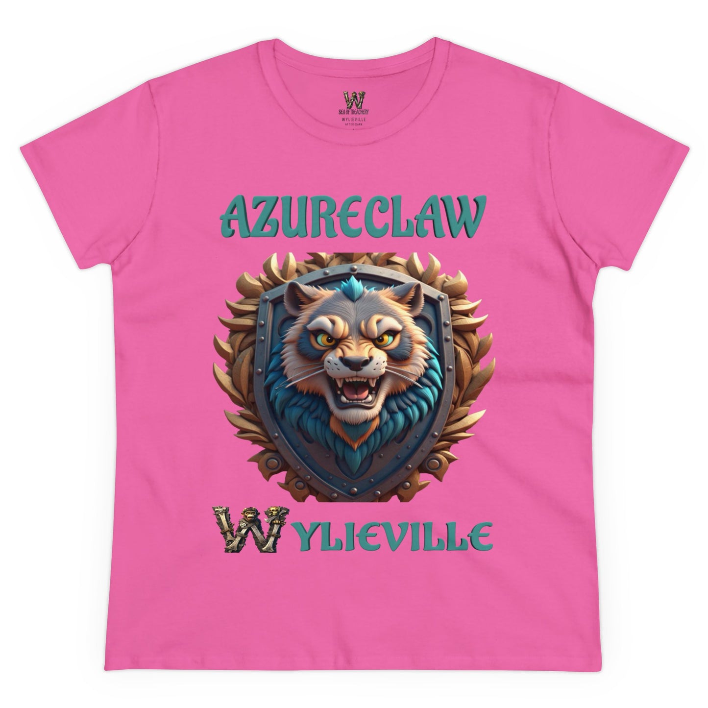 Wylieville After Dark: AzureClaw Midweight Cotton Tee