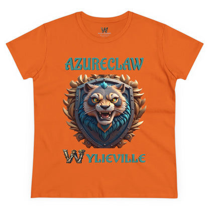 Wylieville After Dark: AzureClaw Midweight Cotton Tee