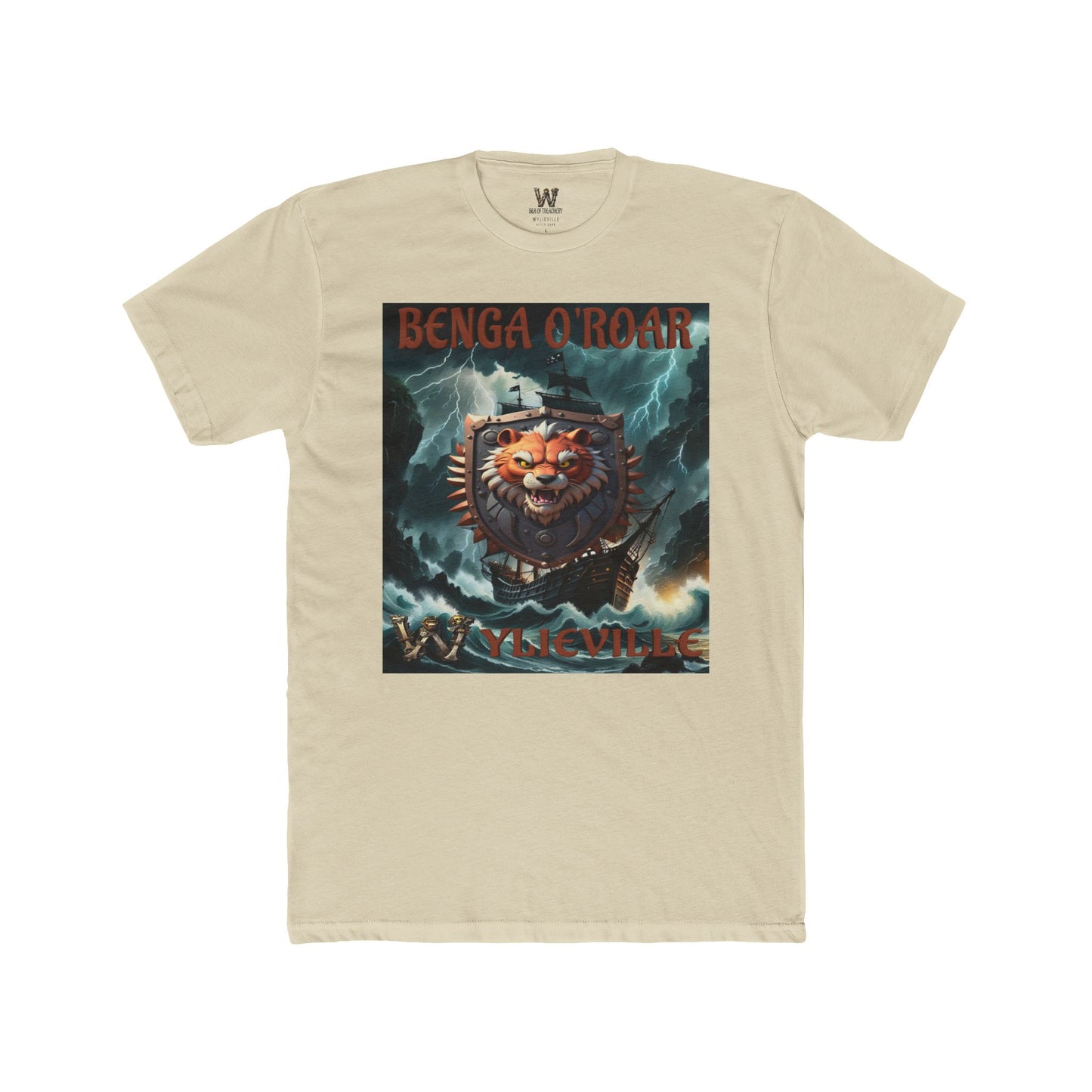 Wylieville After Dark: Benga O'Roar Cove Cotton Crew Tee