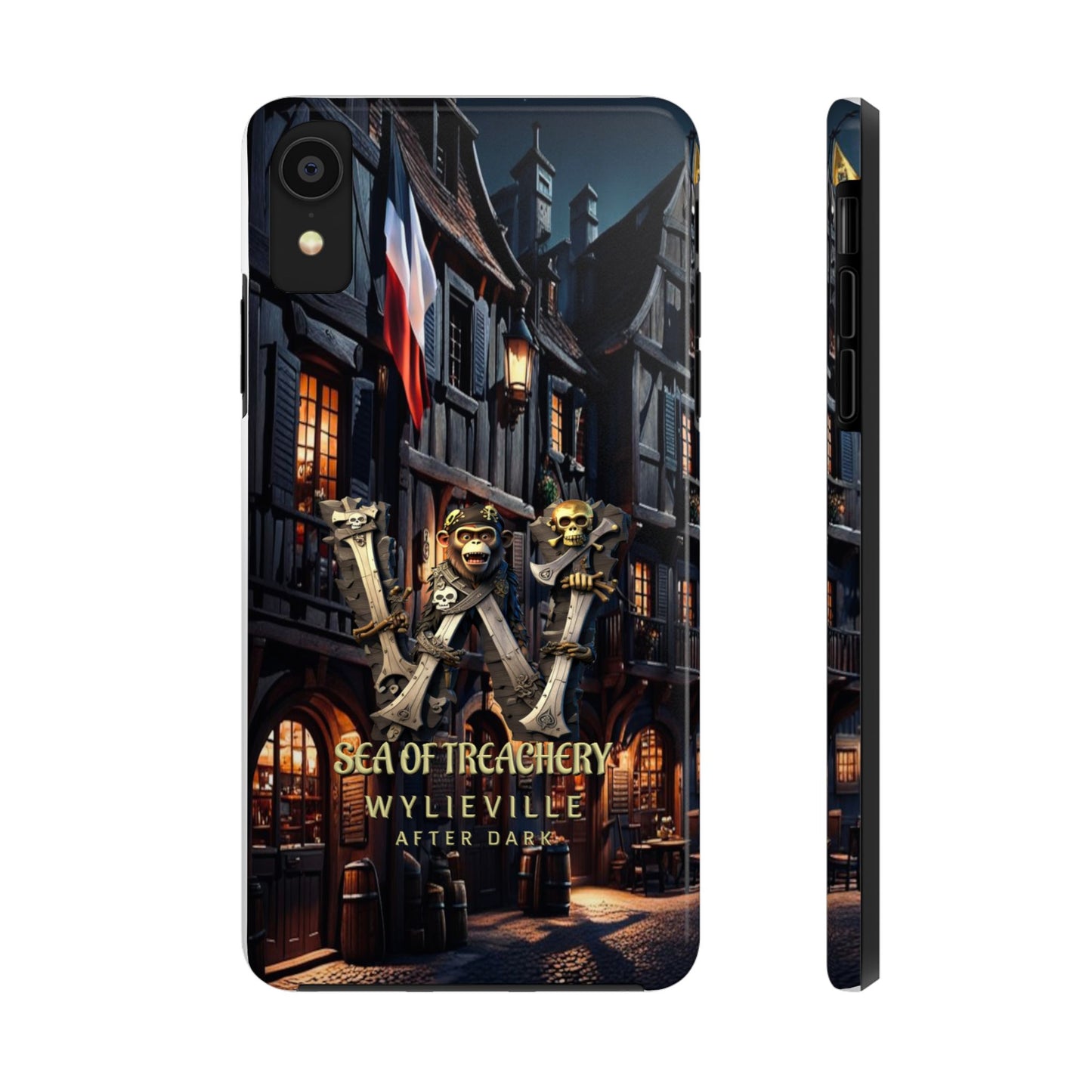 Wylieville After Dark: Sea of Treachery Tough iPhone XR Case