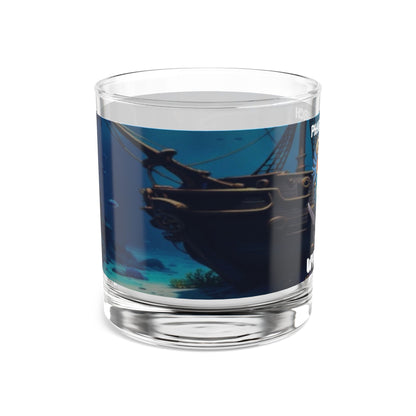 Wylieville After Dark: Phantom Monarch Rocks Glass, 10oz