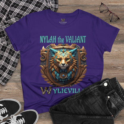 Wylieville After Dark: Nylah the Valiant Midweight Cotton Tee