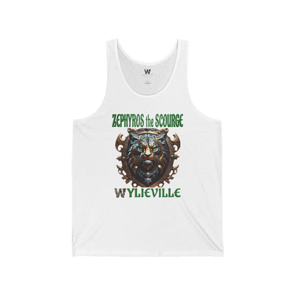 Wylieville After Dark: Sea of Treachery Zephyros Unisex Jersey Tank