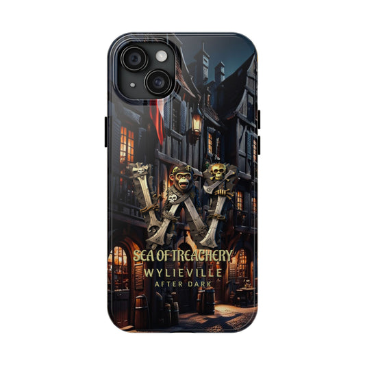 Wylieville After Dark: Sea of Treachery Tough iPhone 15 Plus Case