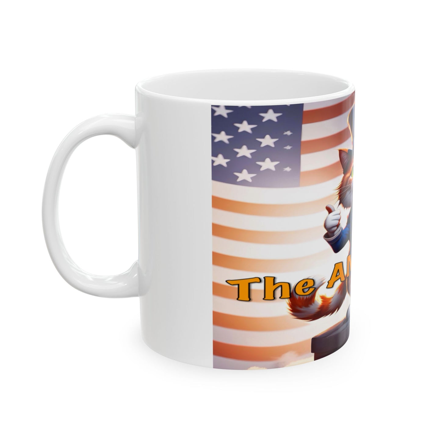 Wylieville: The Americat Ceramic Mug, (11oz)