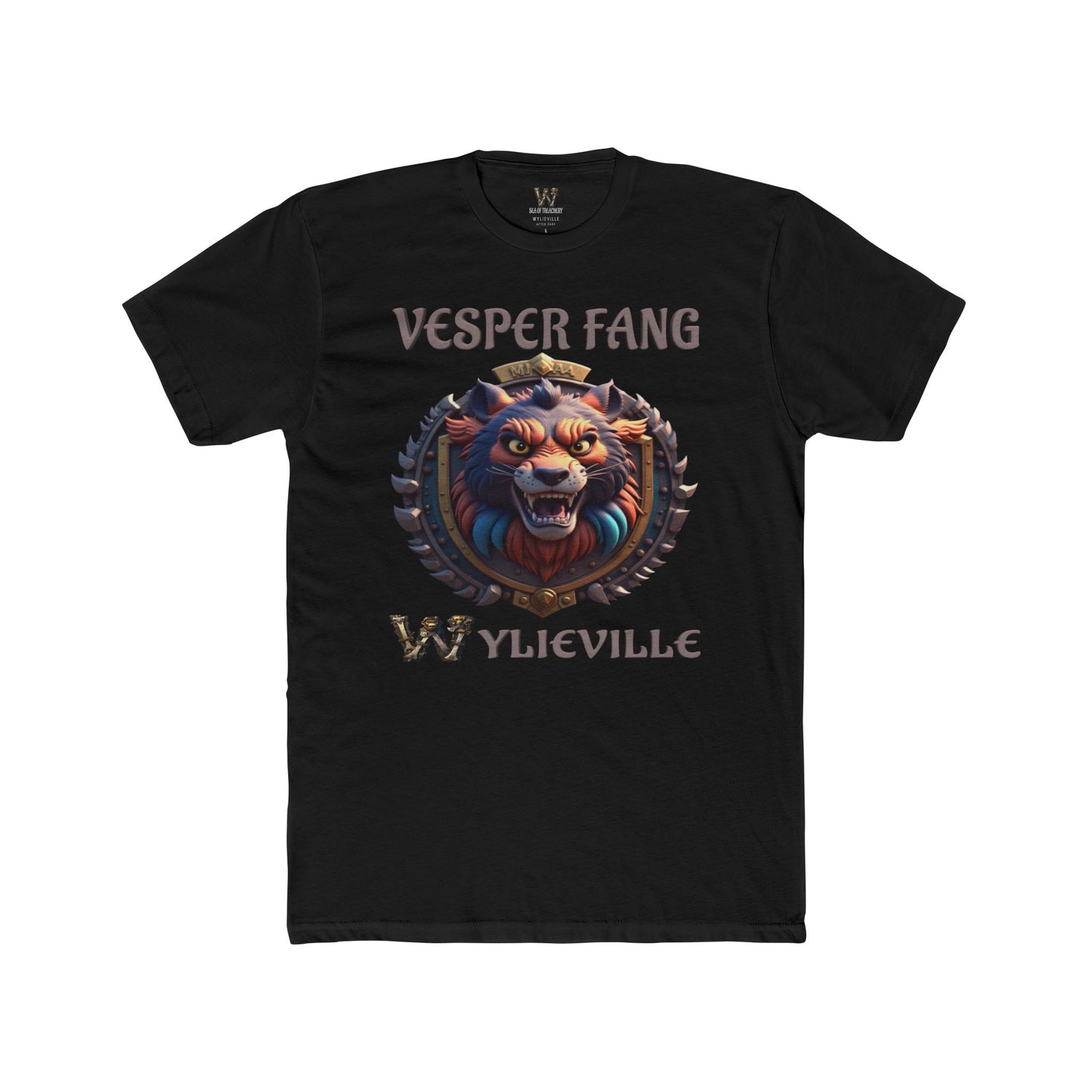 Wylieville After Dark: Vesper Fang Unisex Cotton Crew Tee