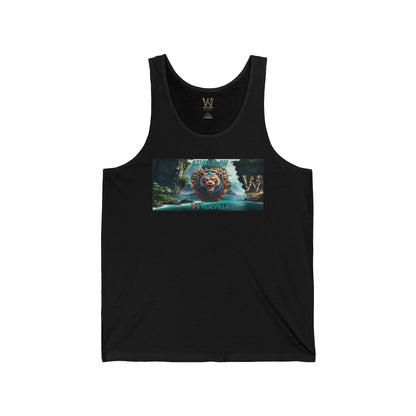 Wylieville After Dark: AzureClaw Day Cove Unisex Jersey Tank