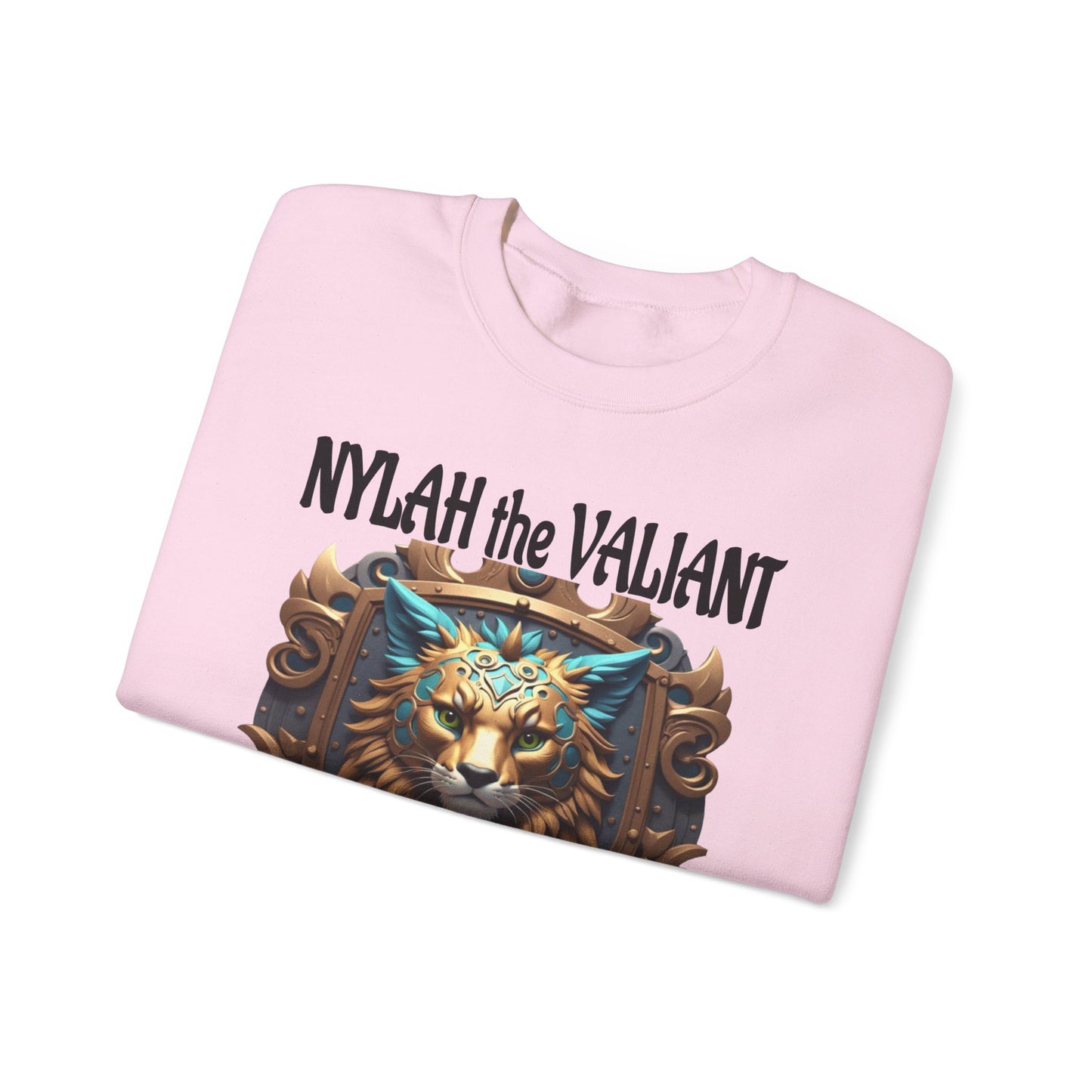 Wylieville After Dark: Nylah the Valiant  Heavy Blend Crewneck Sweatshirt