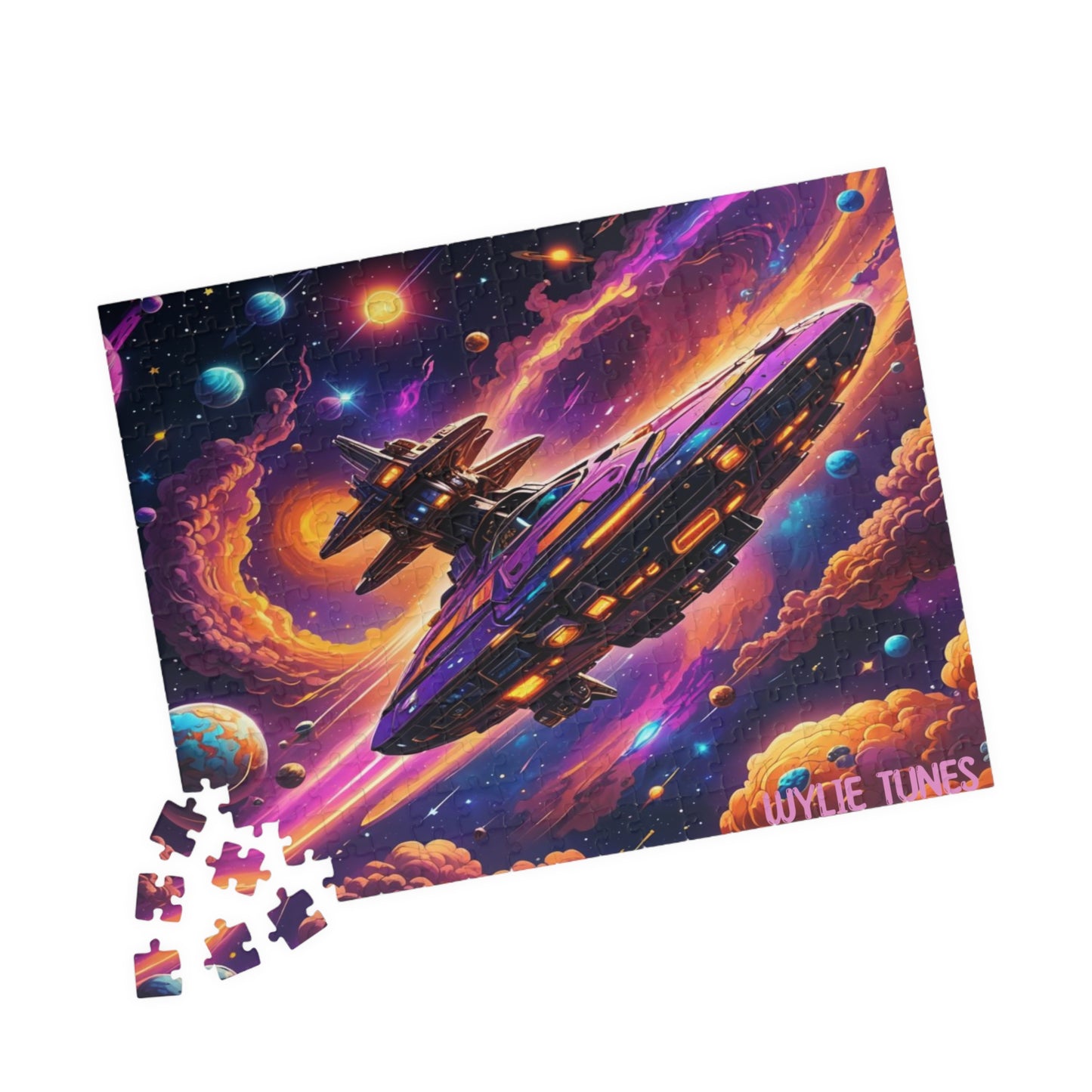 Wylie Tunes: Space 3 Puzzle (110, 252, 520 piece)