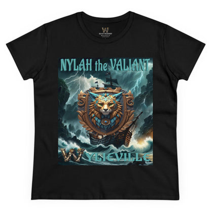 Wylieville After Dark: Nylah the Valiant Cove Midweight Cotton Tee