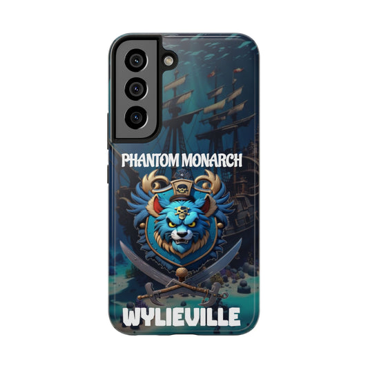 Wylieville After Dark: Phantom Monarch Tough Samsung Galaxy S22 Case