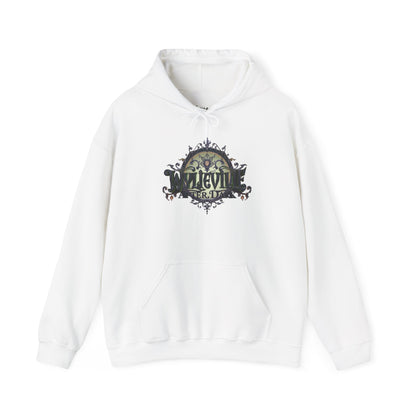 Wylieville After Dark: Unisex Heavy Hooded Sweatshirt