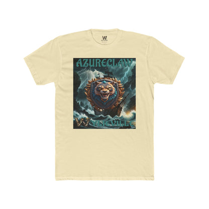 Wylieville After Dark: AzureClaw Cove Cotton Crew Tee