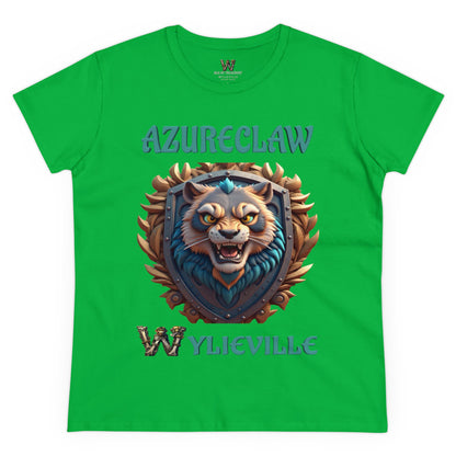 Wylieville After Dark: AzureClaw Midweight Cotton Tee