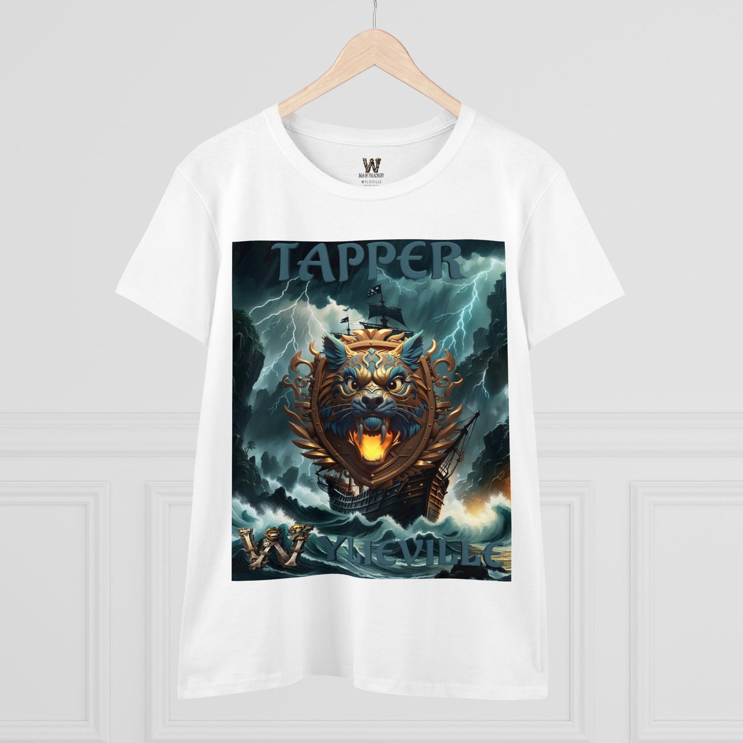 Wylieville After Dark: Tapper Cove Midweight Cotton Tee