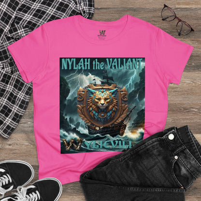 Wylieville After Dark: Nylah the Valiant Cove Midweight Cotton Tee