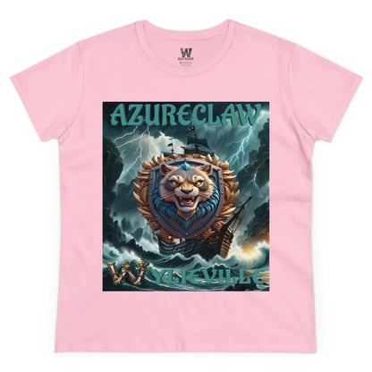 Wylieville After Dark: AzureClaw Cove Midweight Cotton Tee