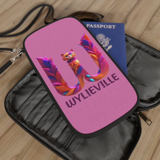 Wylieville Passport Wallet - Pink