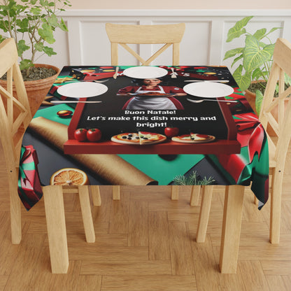 Wylieville: Momma Cannoli's Buon Natale Tablecloth