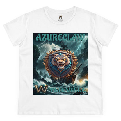 Wylieville After Dark: AzureClaw Cove Midweight Cotton Tee