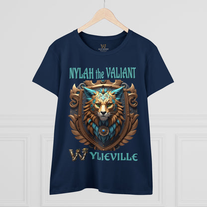 Wylieville After Dark: Nylah the Valiant Midweight Cotton Tee