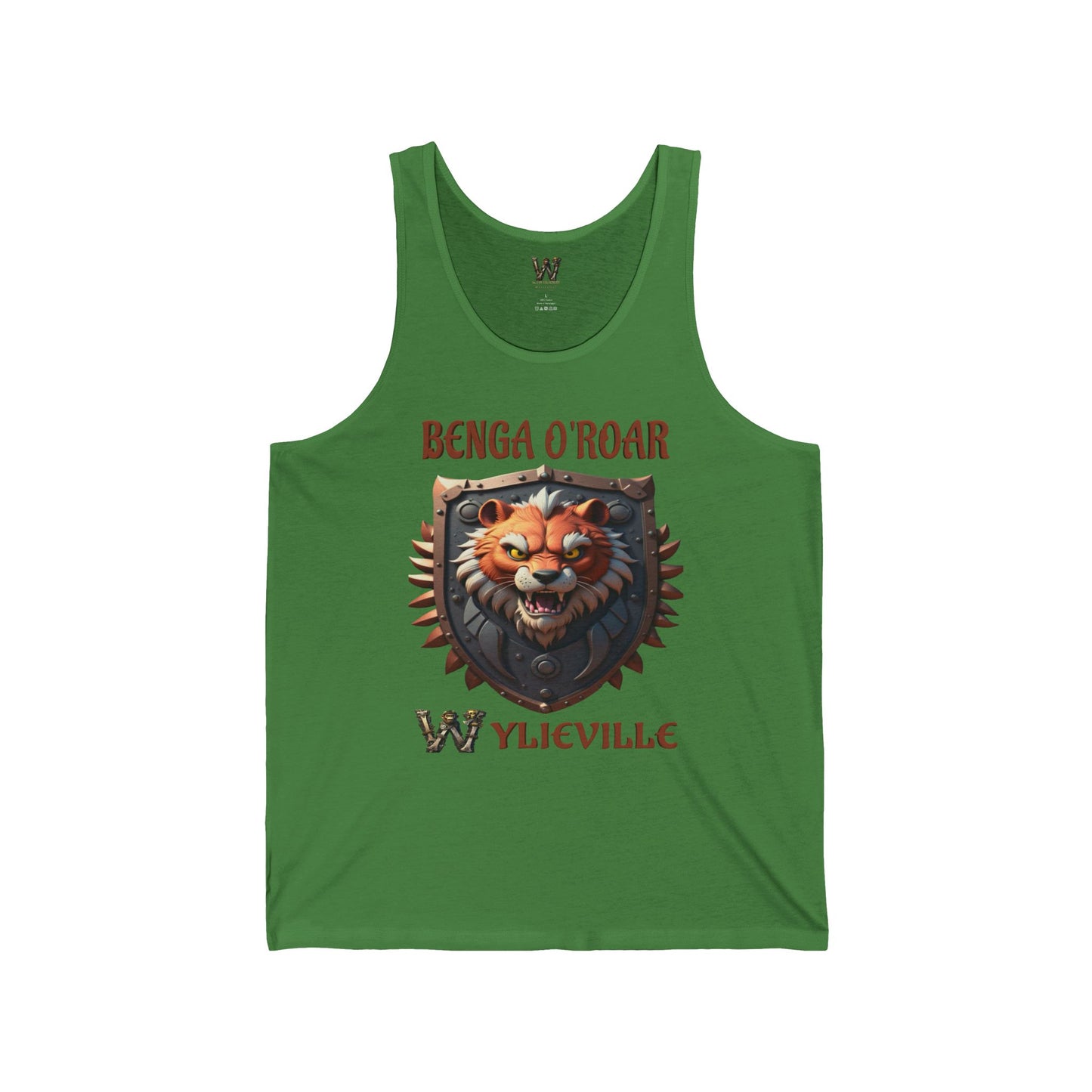 Wylieville After Dark: Benga O'Roar Unisex Jersey Tank