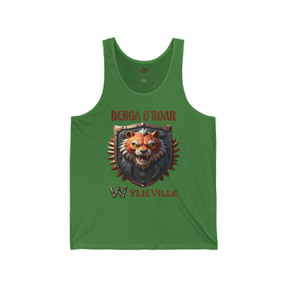 Wylieville After Dark: Benga O'Roar Unisex Jersey Tank