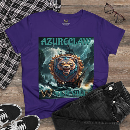 Wylieville After Dark: AzureClaw Cove Midweight Cotton Tee