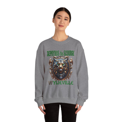 Wylieville After Dark: Sea of Treachery Zyphyros Heavy Blend Crewneck Sweatshirt