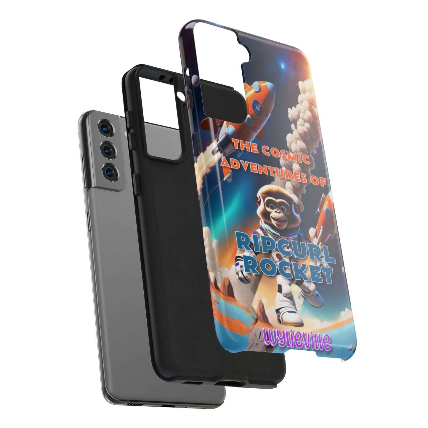 Wylieville: The Cosmic Adventures of RipCurl Rocket Tough Samsung Galaxy S21 Case