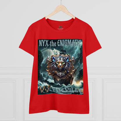 Wylieville After Dark: Nyx the Enigmatic Cove Midweight Cotton Tee