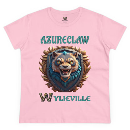 Wylieville After Dark: AzureClaw Midweight Cotton Tee