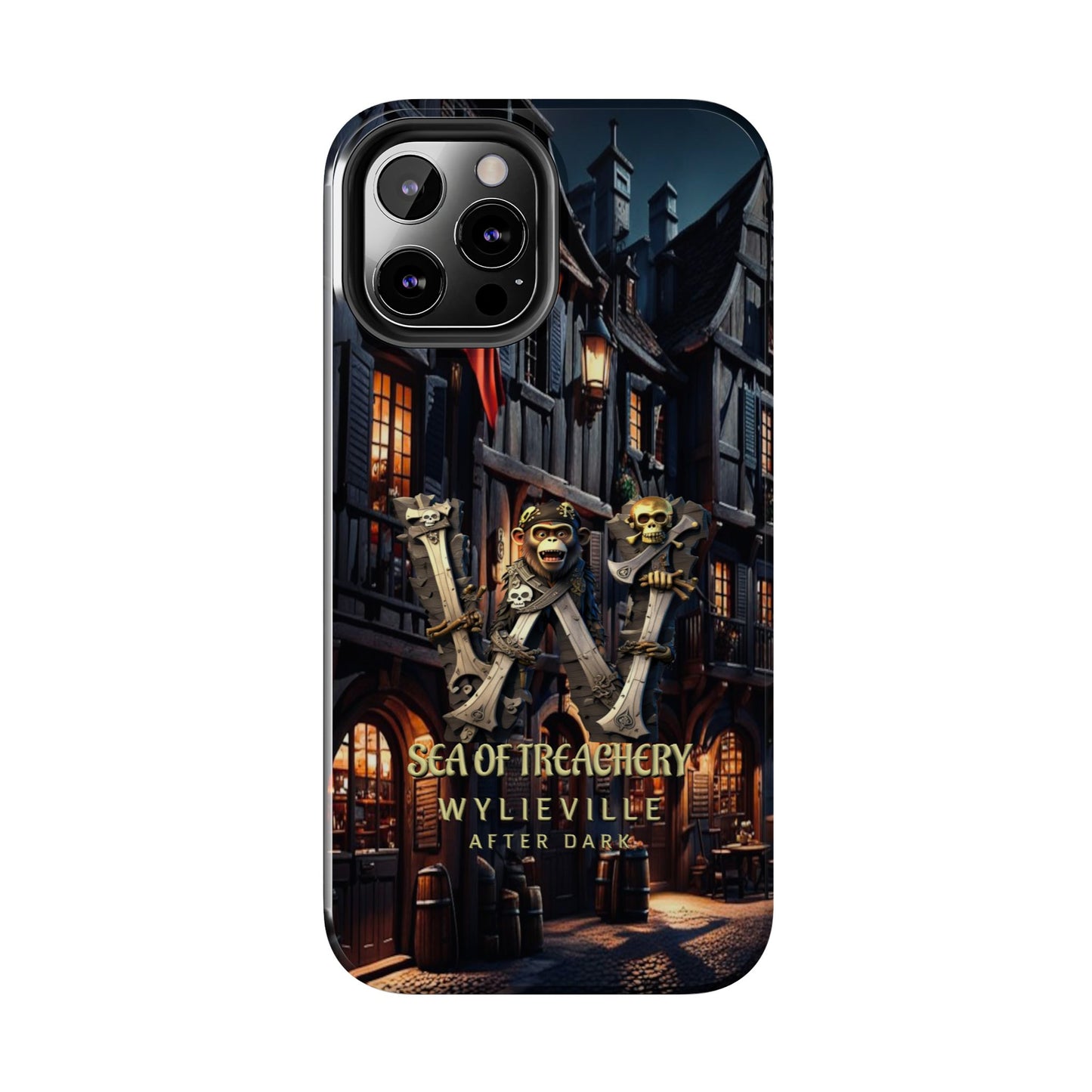 Wylieville After Dark: Sea of Treachery Tough iPhone 12 Pro Max Case