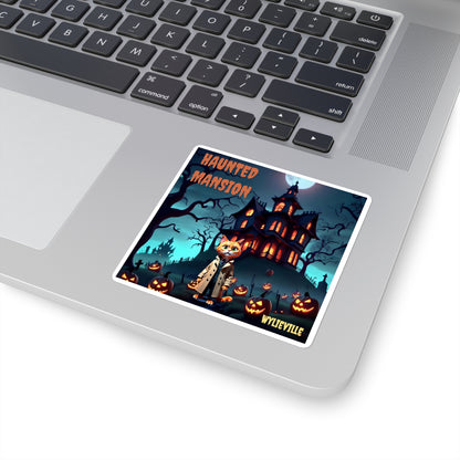 Wylieville: Haunted Mansion Square Stickers