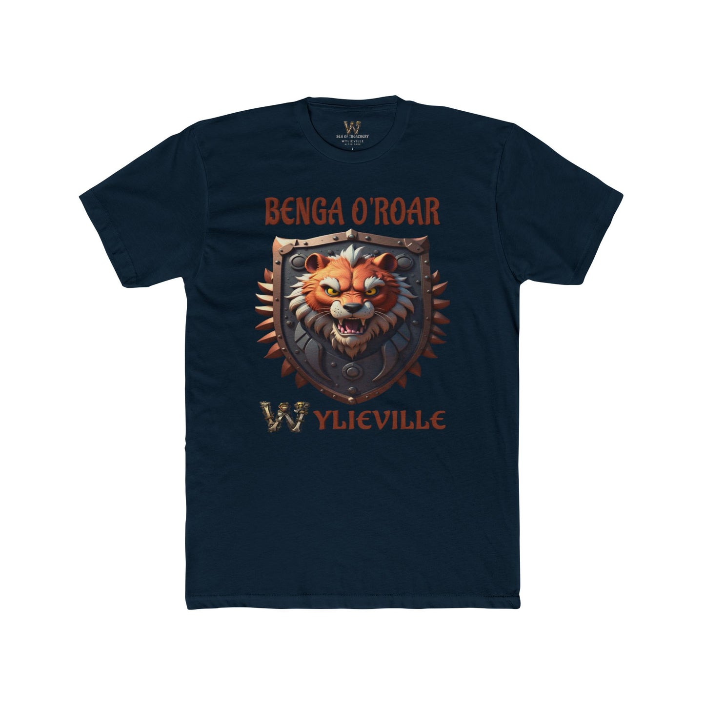 Wylieville After Dark: Benga O' Roar Cotton Crew Tee