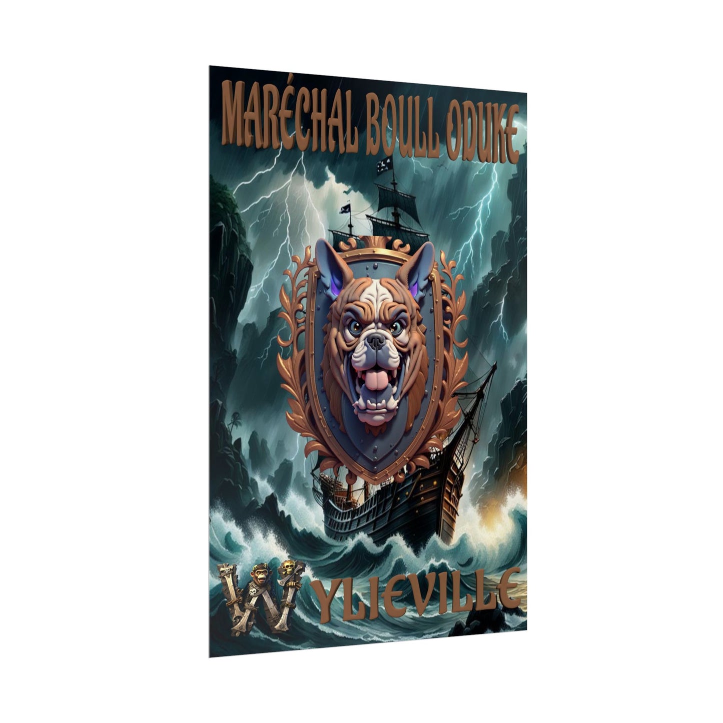 Wylieville After Dark: Sea of Treachery Maréchal’s Rolled Poster