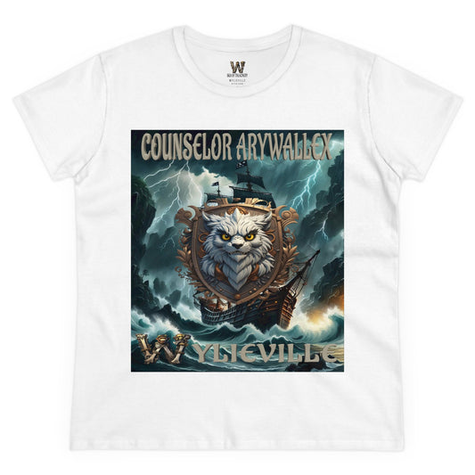 Wylieville After Dark: Counselor Arywallex Cove Midweight Cotton Tee