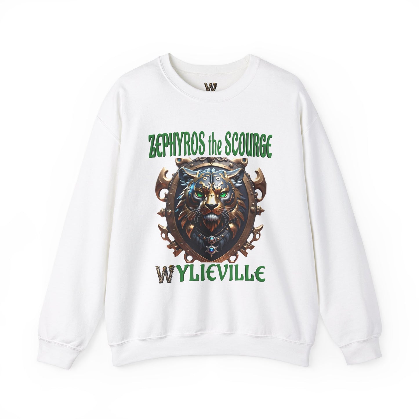 Wylieville After Dark: Sea of Treachery Zyphyros Heavy Blend Crewneck Sweatshirt