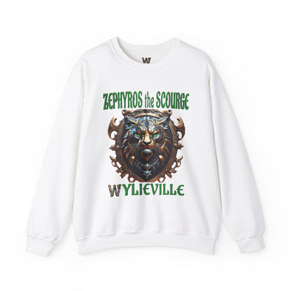 Wylieville After Dark: Sea of Treachery Zyphyros Heavy Blend Crewneck Sweatshirt