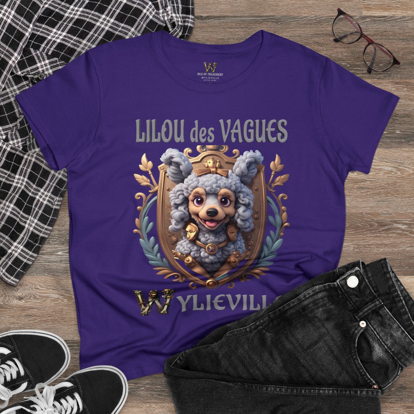 Wylieville After Dark: Lilou des Vagues Midweight Cotton Tee