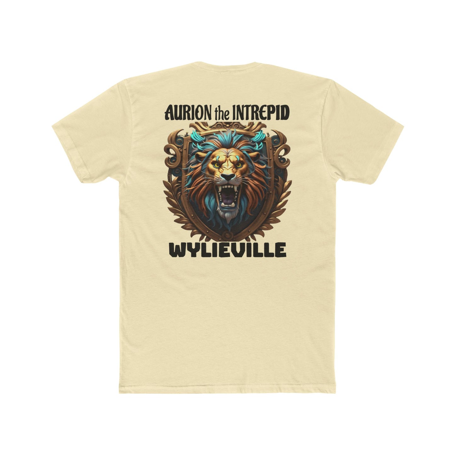 Wylieville After Dark: Sea of Treachery Aurion the Intrepid Unisex Cotton Crew Tee