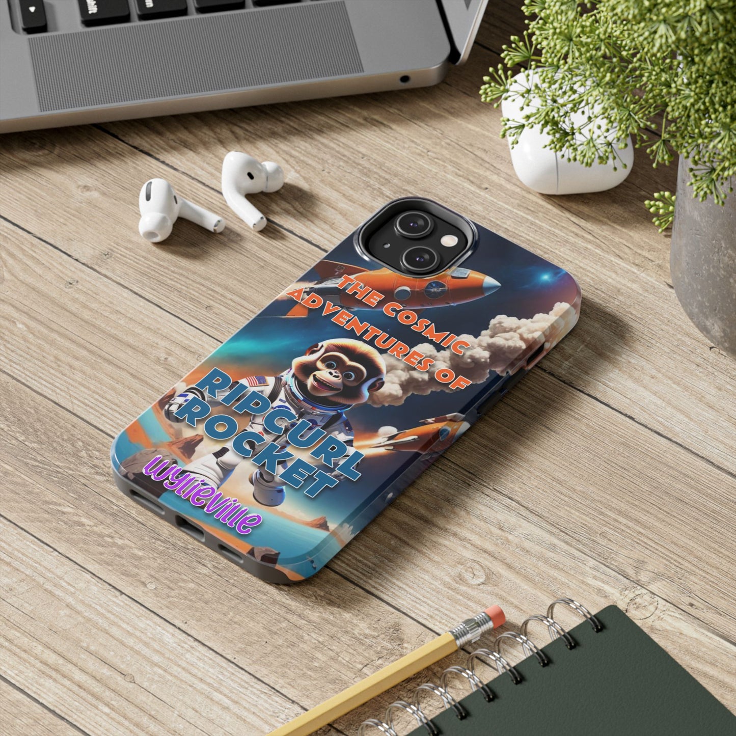 Wylieville: The Cosmic Adventures of RipCurl Rocket Tough iPhone 14 Plus Case